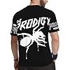 AUIPOTY The Men's Novelty Print T-Shirt Pro&digy Short Sleeve Tee Tops Round Neck Blouse Tshirt for Male Fans Merch Gifts Black #1