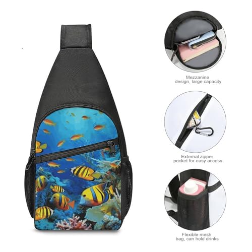 Morrales de Senderismo Crossbody con Gran Capacidad miniatura 5