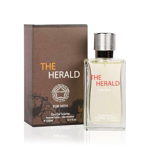 META-BOSEM The Herald for Men Cologne Woody Fragrance, Eau de Toilette Natural Spray - Spicy Citrus Scent - Holiday Gift, 3.4 Fl Oz/100 Ml