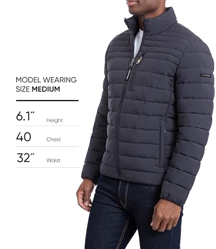 Image of Calvin Klein Men's Full Zip Down Puffer Coat