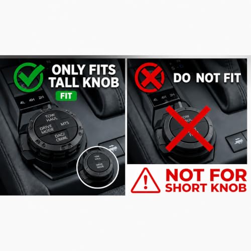Image of for Toyota Tacoma 2024-2026 & 4Runner 2025-2026, 14-Inch Screen Aluminum Alloy Knob Cover Trim - Fits Push Start, AC, Volume & 4WD Gear Switch (Black, 6-Piece Set)
