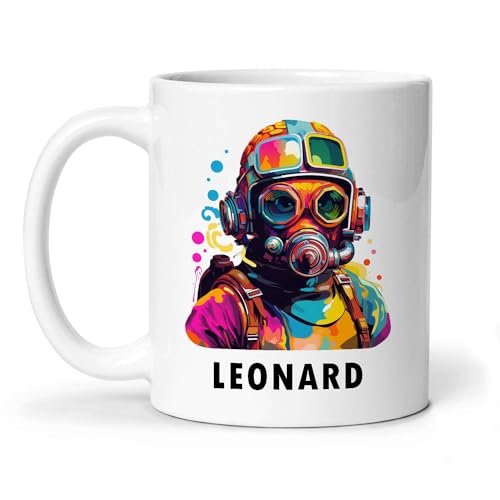 Dive into Adventure with a Personalized Scuba Diver Coffee Mug - Themed Teacup with Colorful Scuba Diving Design - Ideal Gift for Scuba Diver Dad, Husband, and Adventure Enthusiasts