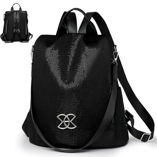 Mochila para mujer portátil 13 pulgadas bolsa de hombro casual impermeable y espaciosa