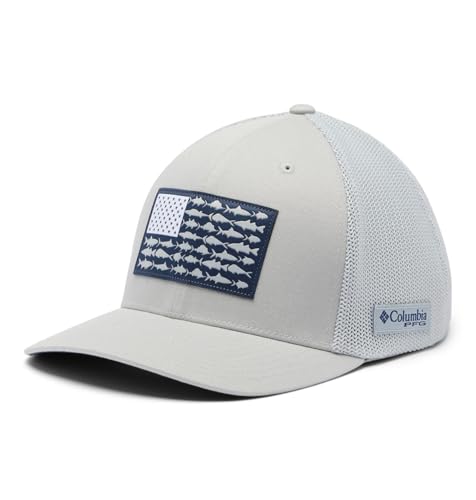 Image of Columbia Unisex Adult PFG Logo Mesh Ball Cap