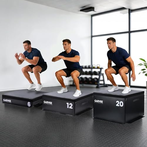 Garvee Stackable Soft Plyo Box - Adjustable Foam Jump Box, 3 Heights by Garvee - Image 8