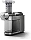 Philips Saftpresse – 200W, 1L, NutriU-Rezepte-App, große Einfüllöffnung, Quick Clean (HR1949/20)