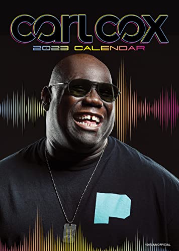 Carl Cox Superstar DJ EDM 2023 A3 Rebel Music Wirobound Wall Calendar The Perfect Xmas or Birthday Gift
