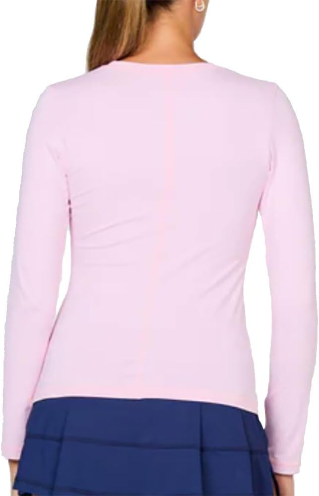 SOFIBELLA UV Colors Womens Long Sleeve Tennis Shirt