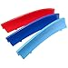 Produktbild GOZAR 3Pcs Abs Front Grillgitter Trim Strip Cover Dekoration Für BMW X1 E84 2010-2015