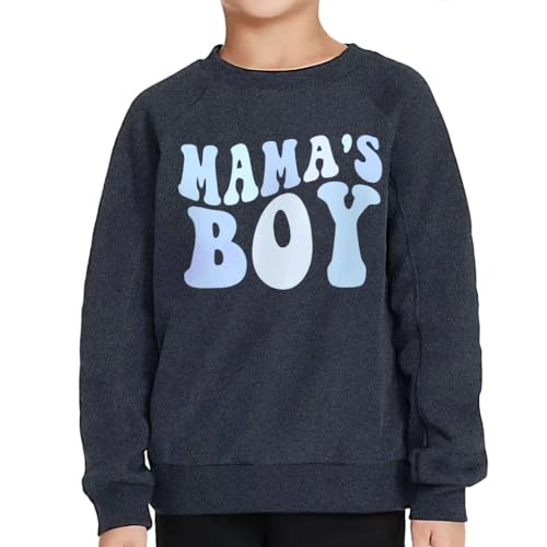 Mama's Boy Matching Toddler Raglan Sweatshirt - Cute Boys' Clothing - Boys' Apparel2