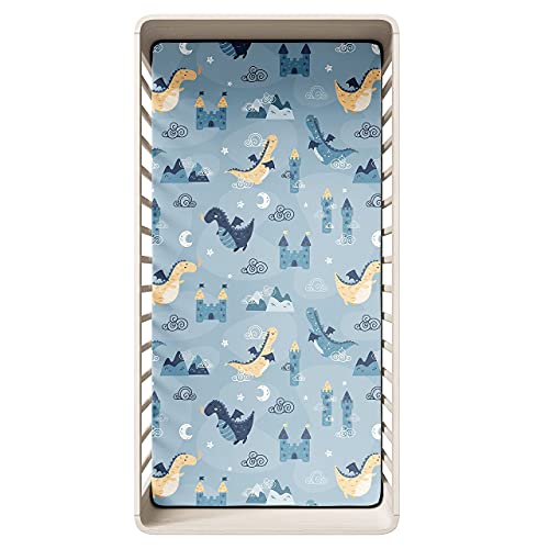 Natemia Organic Cotton Percale Fitted Crib Sheets - 28 X 52 For Standard Crib And Toddler Mattresses - Made In Portugal #TOP11