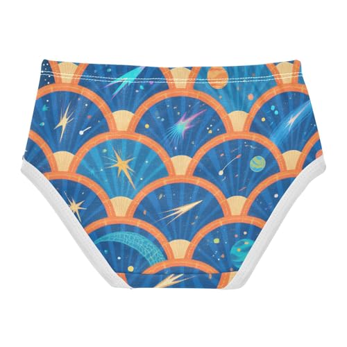 GuoChe Training Panties Stretchy Triangle Panties Breathable Underwear for Girls in Sizes 2T,3T, 4T, 5T, 6Y and 8Y2