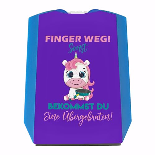 Disco de aparcamiento con forma de unicornio, de lo contrario, obtienes una decoración colorida para tu coche, unicornio, criatura mítica, raspador de hielo de fantasía divertido