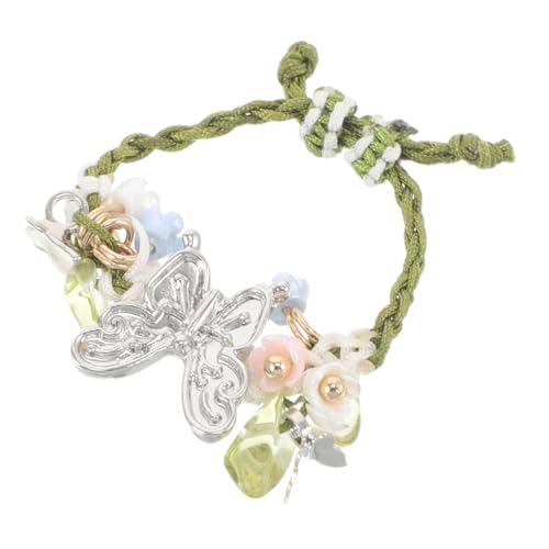 Bijoux esthétique précieux : offrez l'anneau de fleur de papillon réglable vintage
