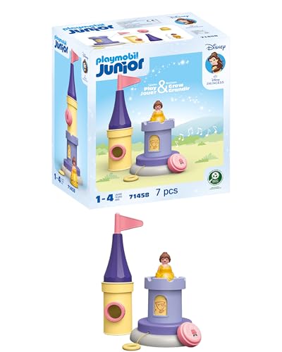 PLAYMOBIL JUNIOR | Disney | Belles Spielturm mit Melodie | inklusive...
