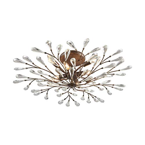 Best Seller Elk Lighting 18242/8 Close-to-Ceiling-Light-fixtures, 10 x 32 x 32, Bronze