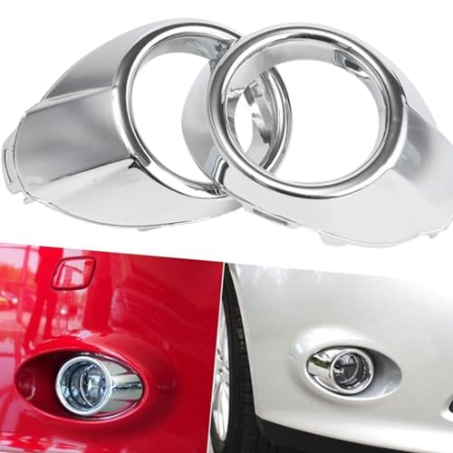 Cadre de phare antibrouillard avant Ford Focus 3 couvercle chrome ABS