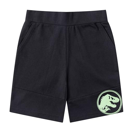 Image of Jurassic World Universal Boys 2 Piece Short Sleeve T-Shirt and Shorts Set for Big Kids