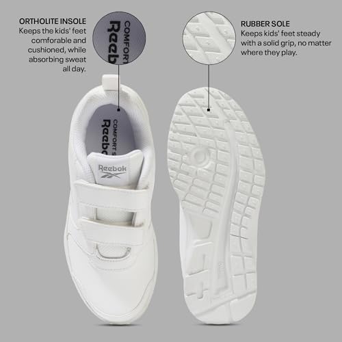 Image of Reebok Kids' Running Shoes - Super Champ - Easy Closure Sports Shoes for School and Daily Play
