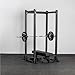 Titan Fitness Flat Foot Power Rack X-3 Series 91-in. H 30-in. D with 4 Weight Plate Holders