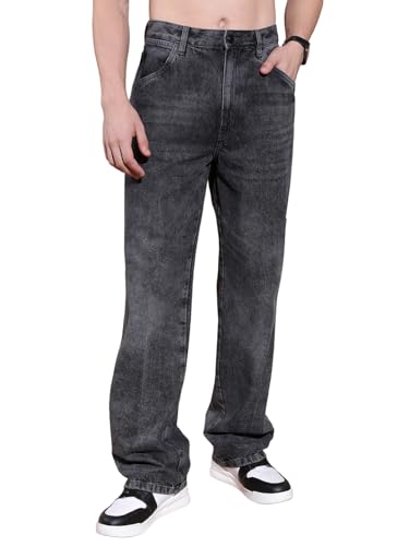 Image of Highlander Men's Relaxed Fit Jeans | Mid-Rise | Heavy Fade | Jeans for Man