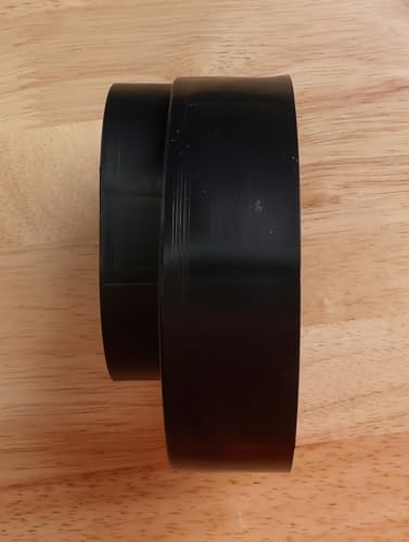 Miniatura 5 de Ozark Fence & Supply - Donut de poste de valla de vinilo ultraduradero - Adaptador de poste de acero de 2-38 pulgadas a poste de vinilo de 5