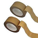 ✅ 132m MEDIDA EXCELENTE: Sus 50mm de anchura es de lo mas estandar, pero a diferencia de la mayoria estos rollos son de 132m de longitud, el doble que lo que venden habitualmente