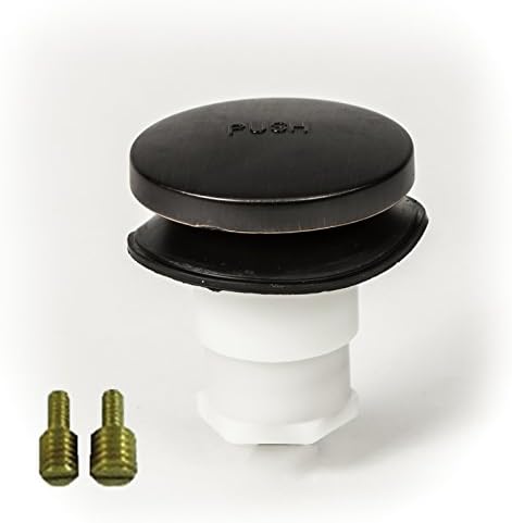 Universal Bathtub Stopper Plug - Stainless Steel & Silicone, Fits 1.3-1.9 Inch Drains, For Tub, Sink & Floor Drain, Grey