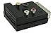 CGTime RGB Scart 20 Pin Male to Female + 3 RCA AV Female + S Video Adapter Converter