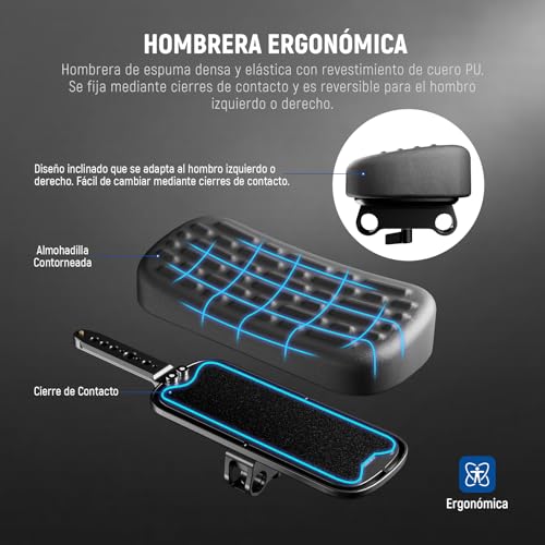 Soporte de Hombro de Cámara NEEWER con Resorte Autoajustable y Placa para Batería V-Mount 2