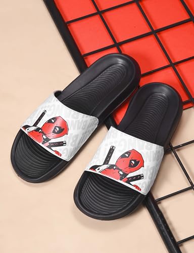 Image of PERY-PAO Sliders Mens White, Black, Grey, Sky blue Solid Design Flip Flop & Slippers