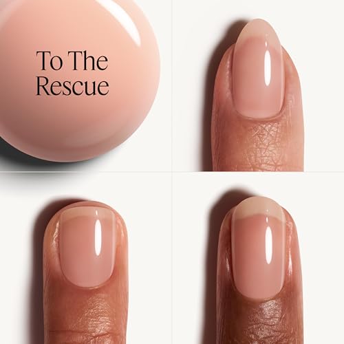 Image of essie nail care, UV gel damage repair treatment, to the rescue nail repair base coat, 0.46 fl oz