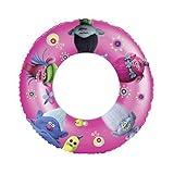 Lively Moments Schwimmring / Schwimmreifen mit den Bildern von DreamWorks Trolls Poppy, Branch, Cooper, Guy Diamond und Biggie Durchmesser ca. 50 cm in pink - lila