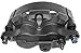 ACDelco 18FR714 Professional Front Passenger Side Disc Brake Caliper Assembly without Pads (Friction Ready), Remanufactured