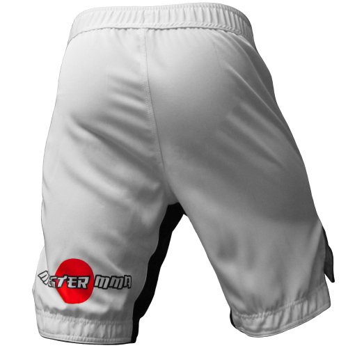 Meister MMA Dragon Hybrid Flex Board Shorts - 39/40 White