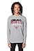 Ultra Game NBA Official Men’s Super Soft Supreme Long Sleeve T-Shirt - Unisex, Chicago Bulls, Heather Gray, Large