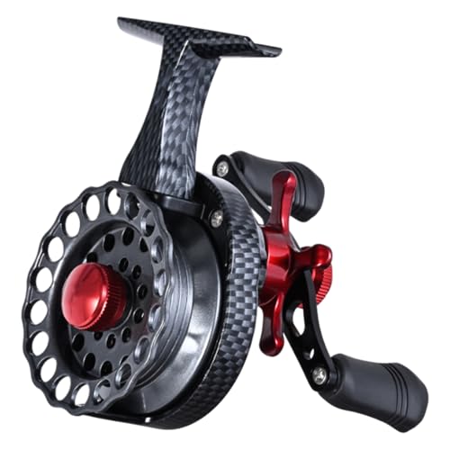 Moulinet de pêche sur glace 3.5:1 avec roulements 4+1BB manivelle réversible