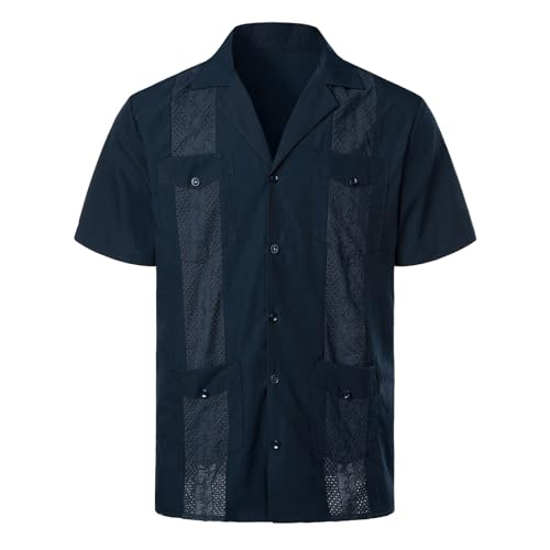 Chemise cubaine en lin idéale pour vos soirées d'été
