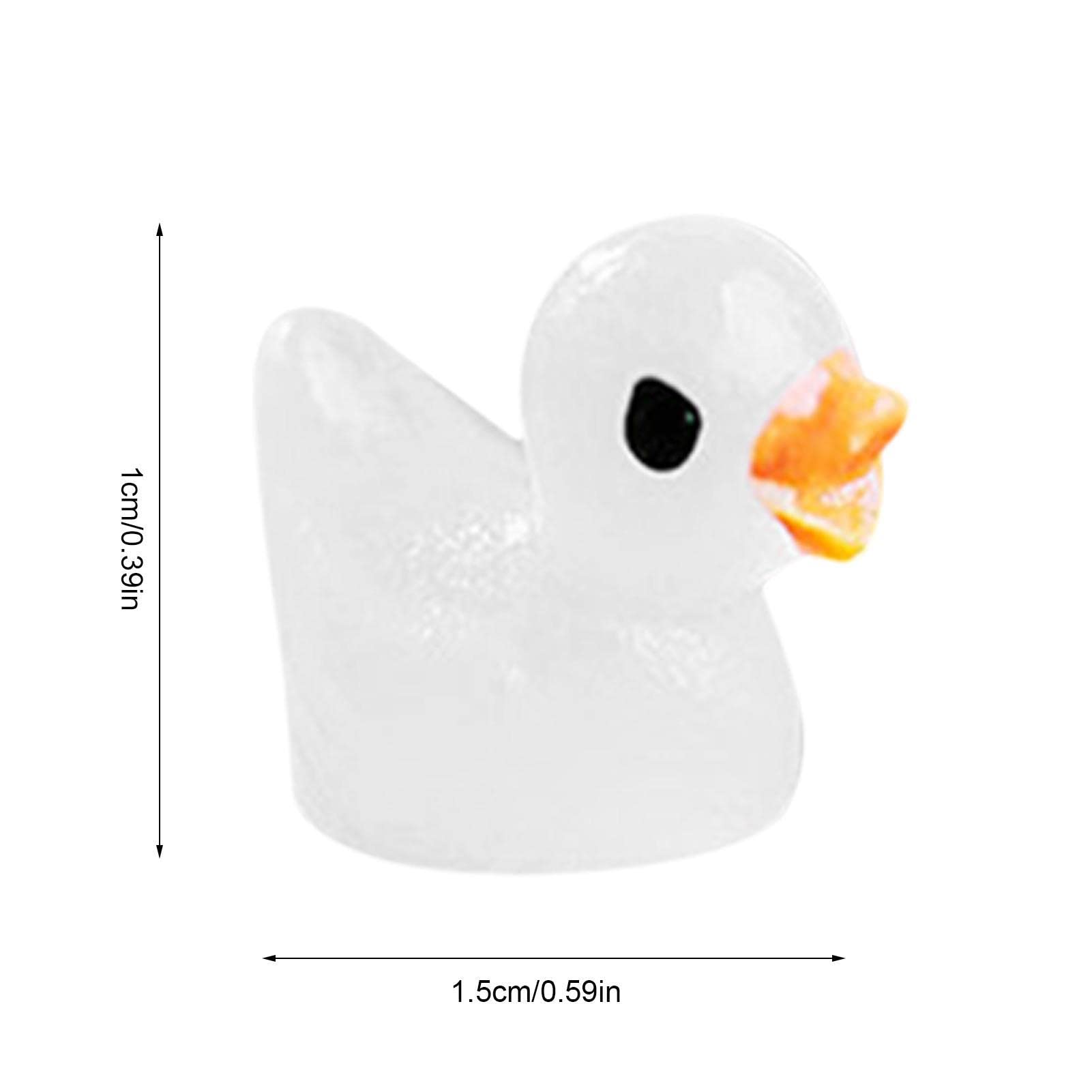 HTTDSLF 60 Pieces Mini Canards En Résine Halloween, Mini