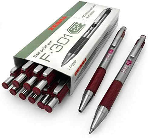 Scriveiner Stainless Steel Ballpoint Pen - Stunning Luxury Pen with