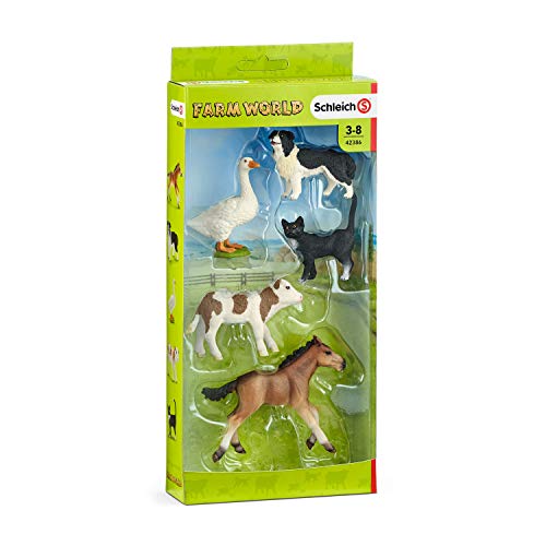 Schleich 42385 - Farm World Starter-Set Figur & 42386 - Farm Word Tier-Mix - Spielzeug – Bild 7