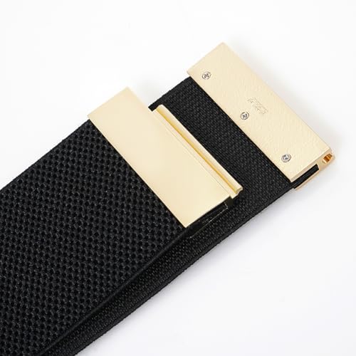 Glamorstar Wide Elastic Stretch Waist Belts for Women Cinch Belt for Dresses4