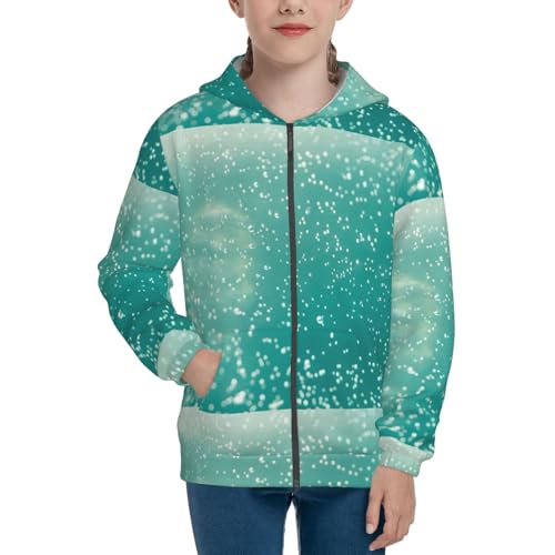 Air Bubbles Kid Hoodies Boys Zip Up Sweatshirts Girls Pullover with Pocket3