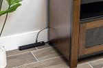 GE 6-Outlet Protecteur de surpression 2 Faites votre valise, 3 Cord d'extension Ft, barre d'alimentation, 450 Joules, Interrupteur marche/arrêt, Disjoncteur intégré, Service lourd, Garantie, UL Inscrit, Noir, 83969