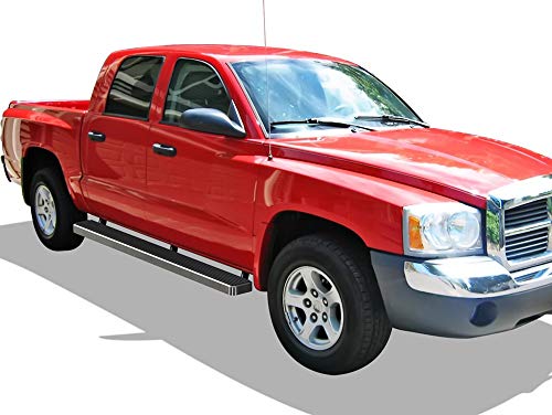 Estribos laterales APS acero inoxidable 6" para Dodge Dakota miniatura 6
