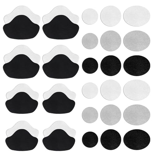 34pcs Réparation de Talon de Chaussure Patch, Patch de Prévention Trous de Chaussures, Pièce Patch de Réparation Pour Trou De Talon，Chaussure Talon...