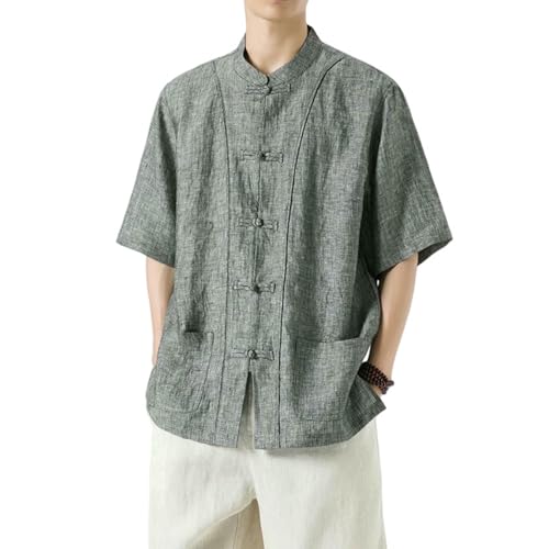 Chemise Tang décontractée en lin pour vos journées d'été et soirées en terrasse