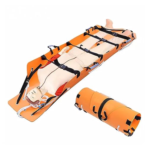 Civière souple en rouleau portable pour le camping en plein air et sauvetage en randonnée