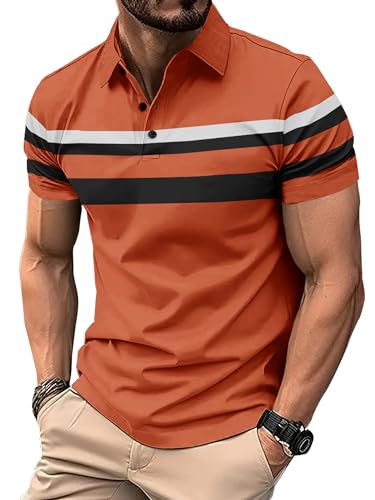 Image of Noble Monk T-Shirt for Men || Half Sleeves Men's T-Shirt || Solid Polo || Multicolor Tshirt