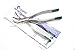 2 Premium German Dental Tooth EXTRACTING Forceps NO23 Cow Horn Lower Molar Dental